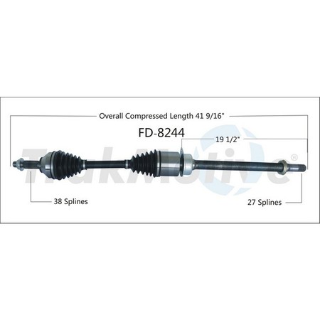 Cv Axle Shaft,Fd-8244